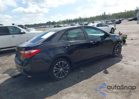 2014 Toyota Corolla S Plus z USA, uszkodzony, nr VIN 2T1BURHE3EC105016